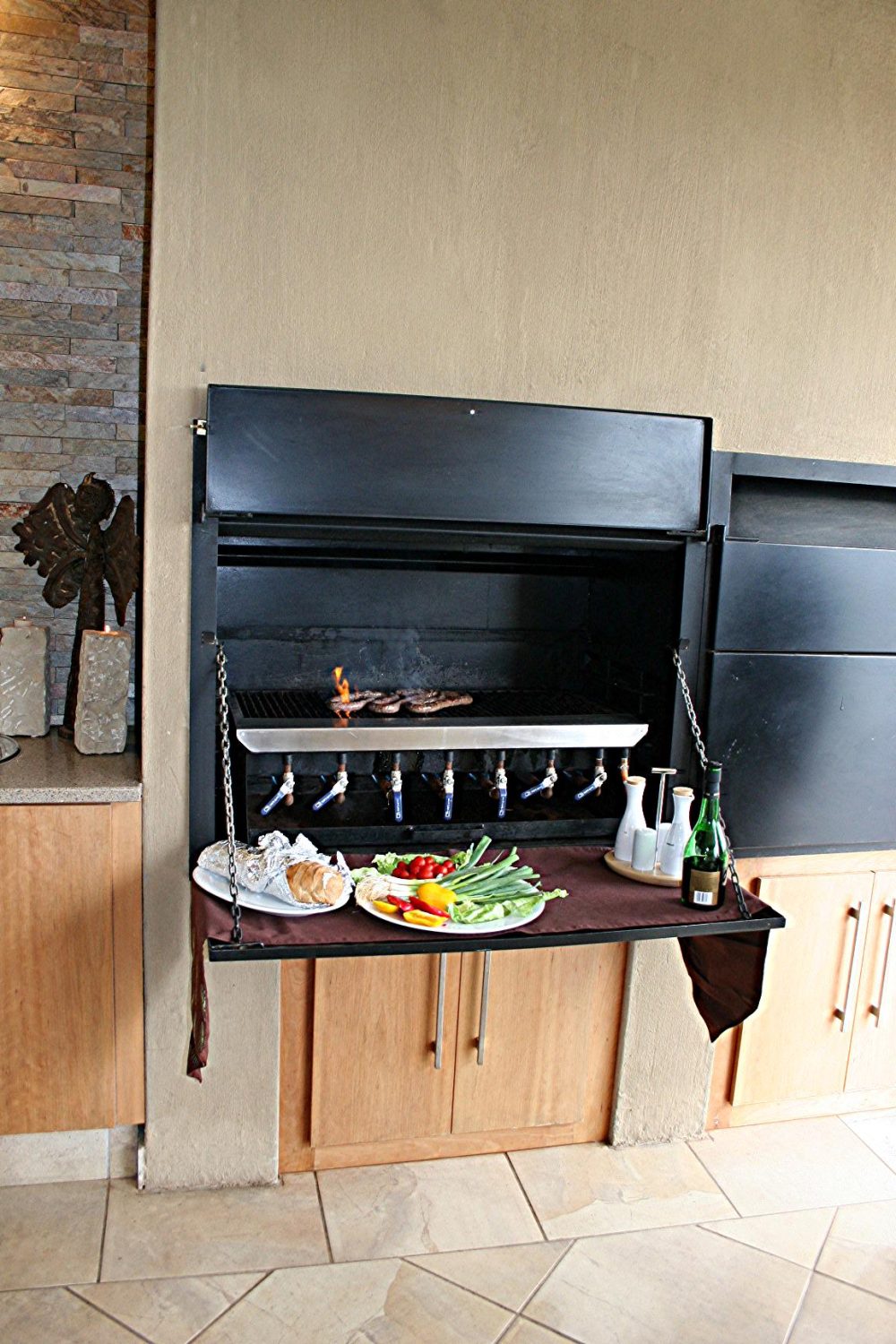 Gas Grill Built-in Braai - Image 2